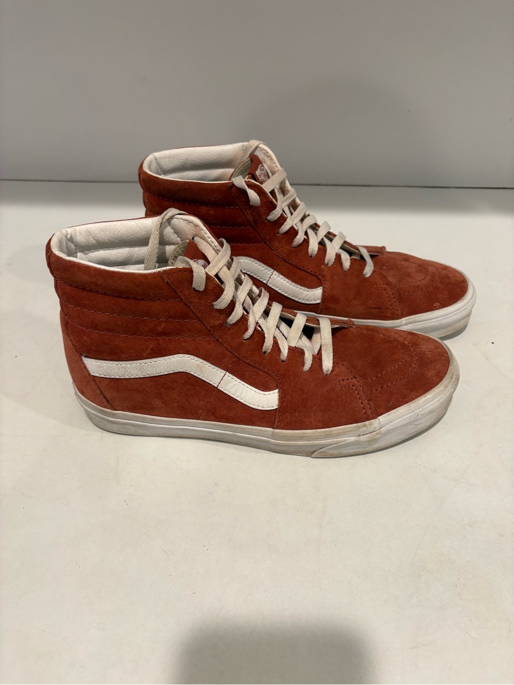 Vans Unisex 721356 SK8 Hi Classic Suede Canvas Sneaker, Sz-10